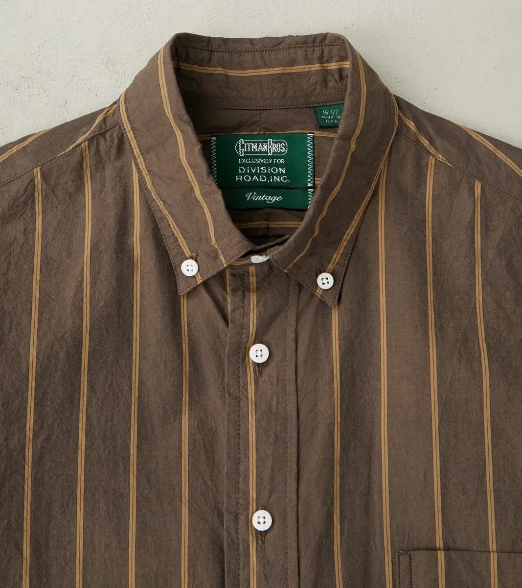 Japanese Washer Stripe - Bronze Brown sold by Division Road product image thumbnail 3