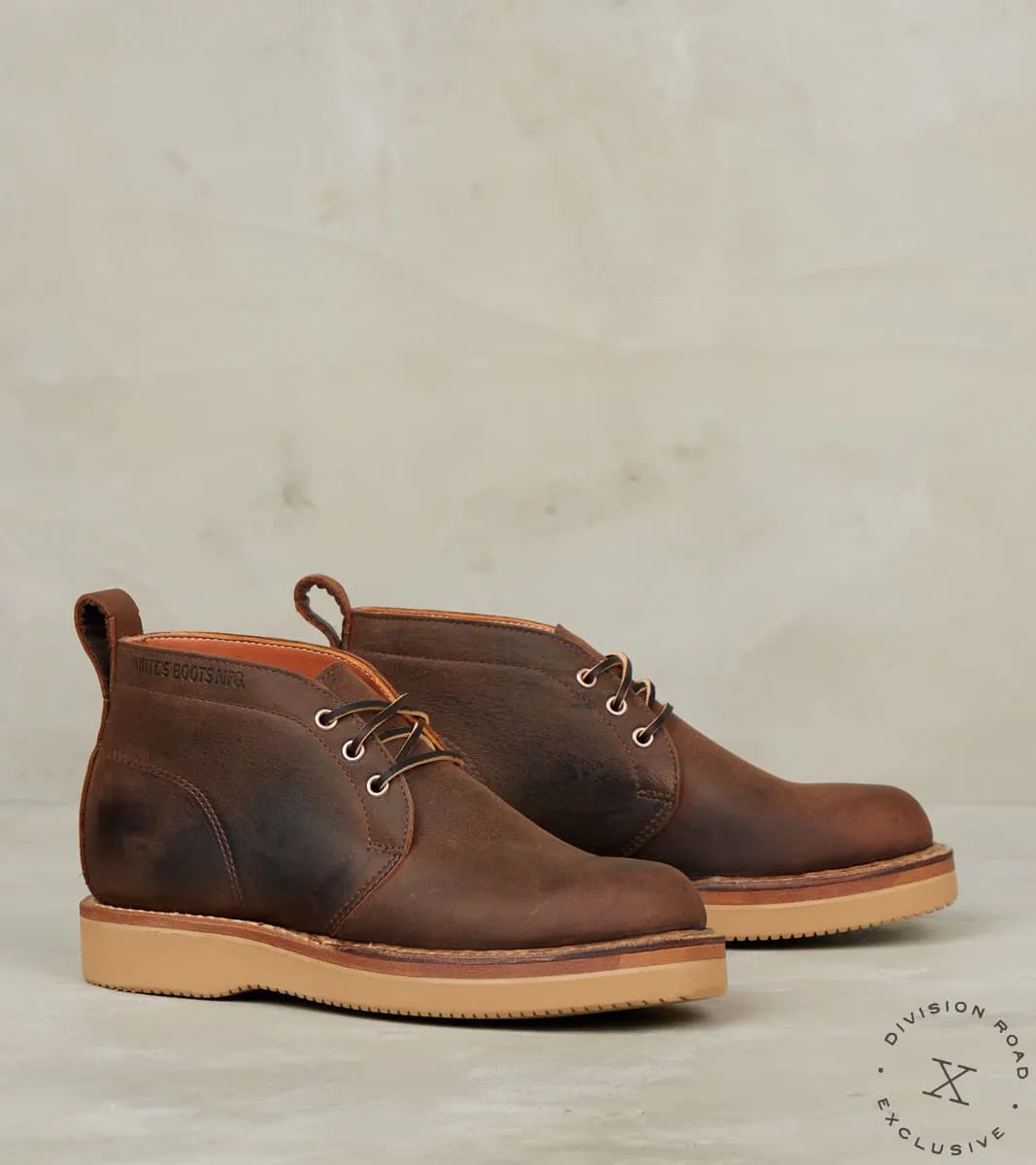 Chukka HSC 853 - Northwest - Vibram 2060 - CF Stead Snuff Waxed Kudu sold by Division Road