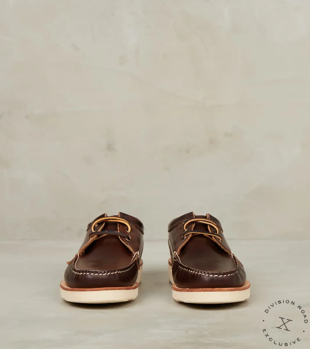 Rambler 3-Eye Moc - Vibram 4014 Christy - Brown CXL sold by Division Road product image thumbnail 4