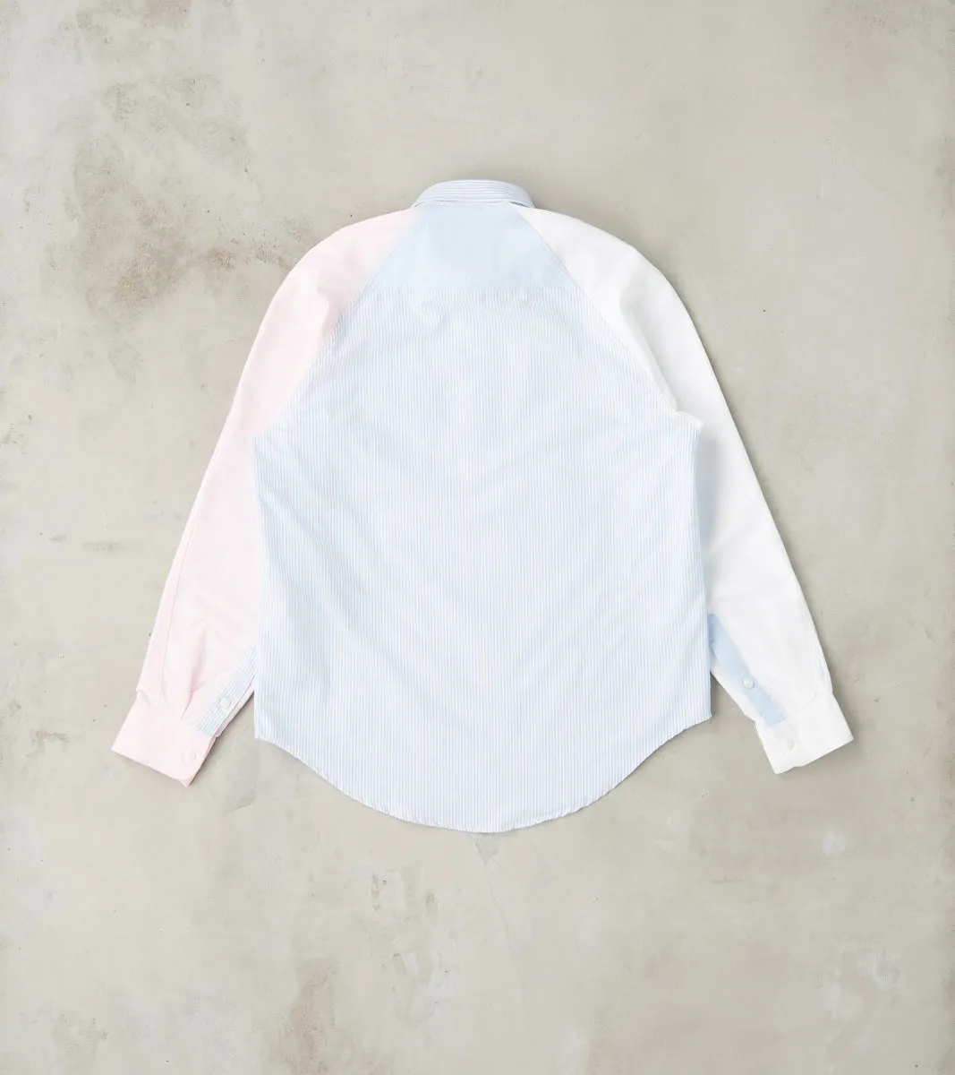 Kuenstlerpullover Artist Pop Over Shirt - Multi Patchwork Oxford sold by Division Road product image thumbnail 2