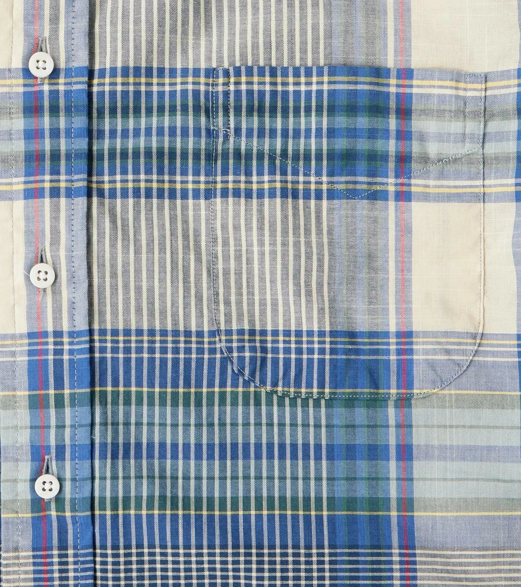 Archive Indian Madras - Blue sold by Division Road product image thumbnail 5
