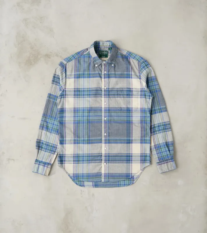 Archive Indian Madras - Blue sold by Division Road