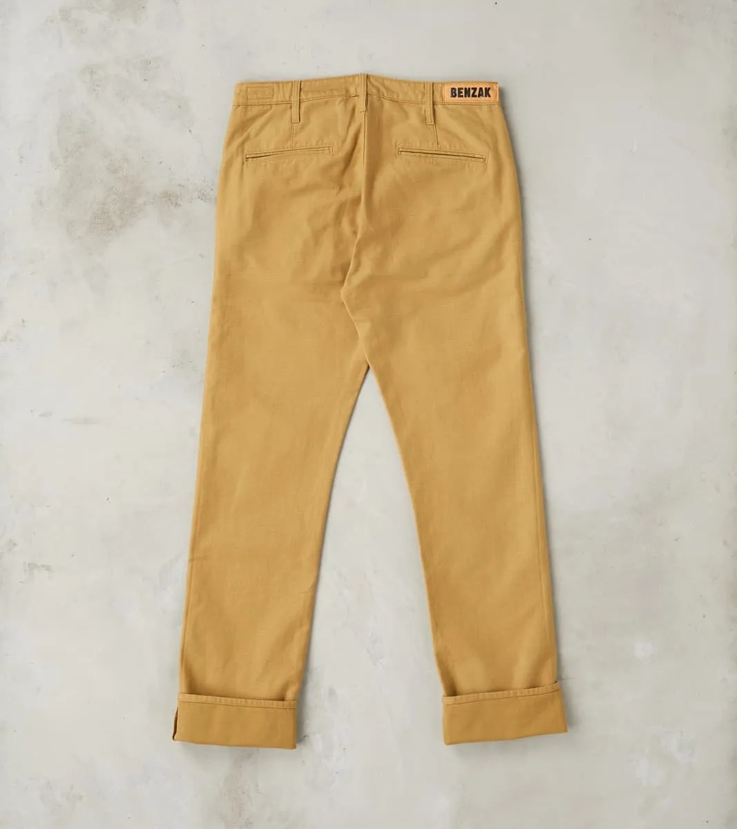 BC-03 New Straight Chino - 10oz Golden Brown Military Twill sold by Division Road product image thumbnail 2