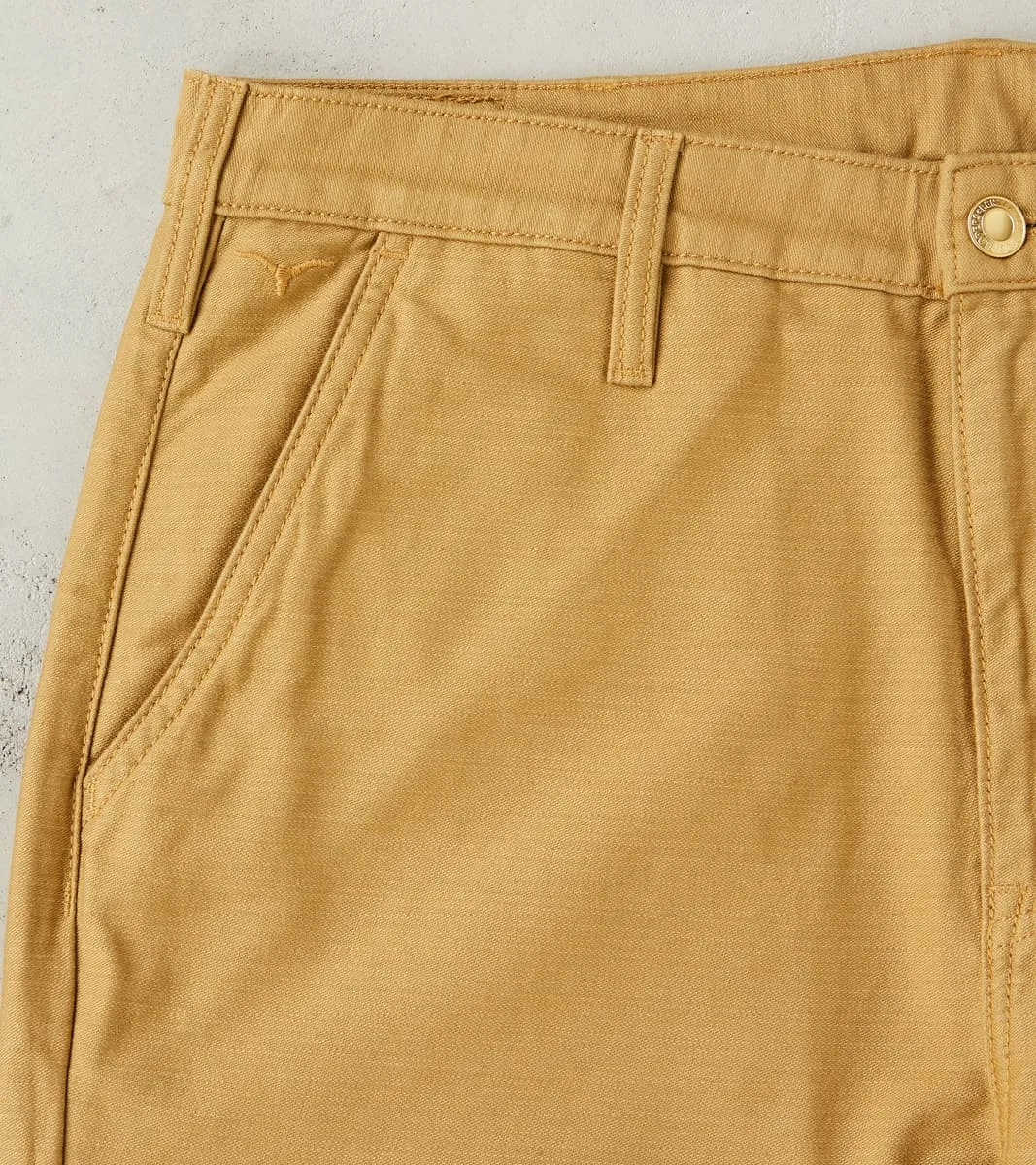 BC-03 New Straight Chino - 10oz Golden Brown Military Twill sold by Division Road product image thumbnail 4