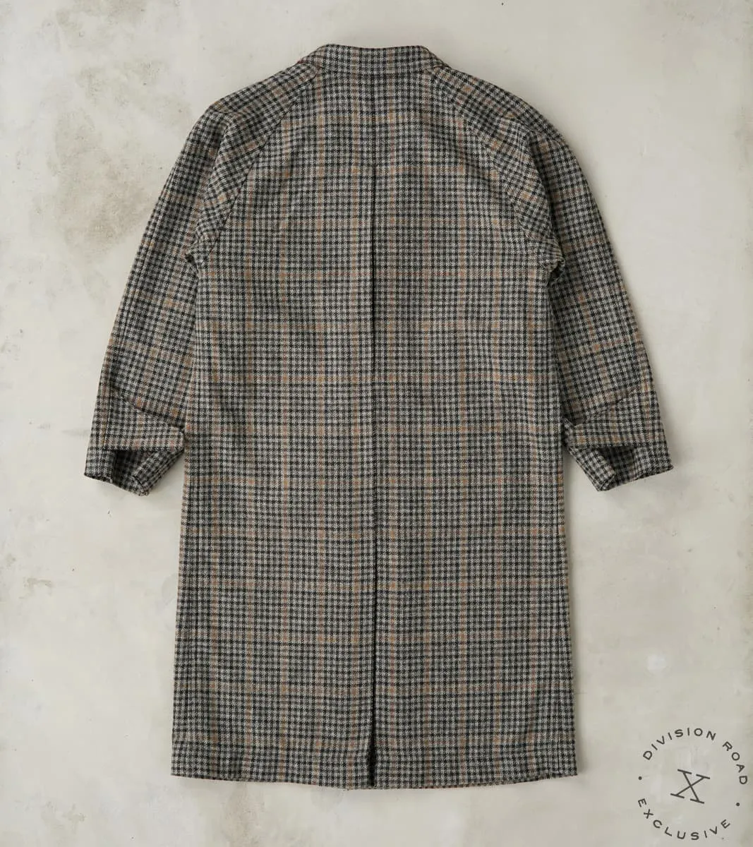 English Traveler Opus Coat - Lovat® London Town Grey Tweed Check sold by Division Road product image thumbnail 2