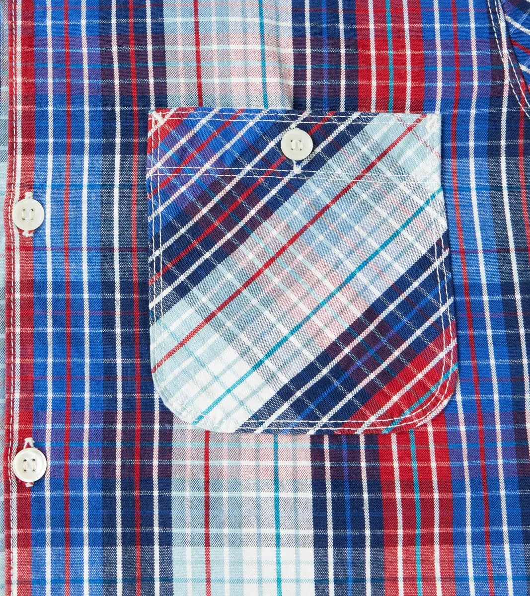 Dayton - Japanese Broadcloth - Bonneville Blue Check sold by Division Road product image thumbnail 5