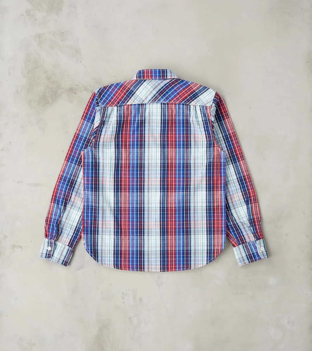 Dayton - Japanese Broadcloth - Bonneville Blue Check sold by Division Road product image thumbnail 2