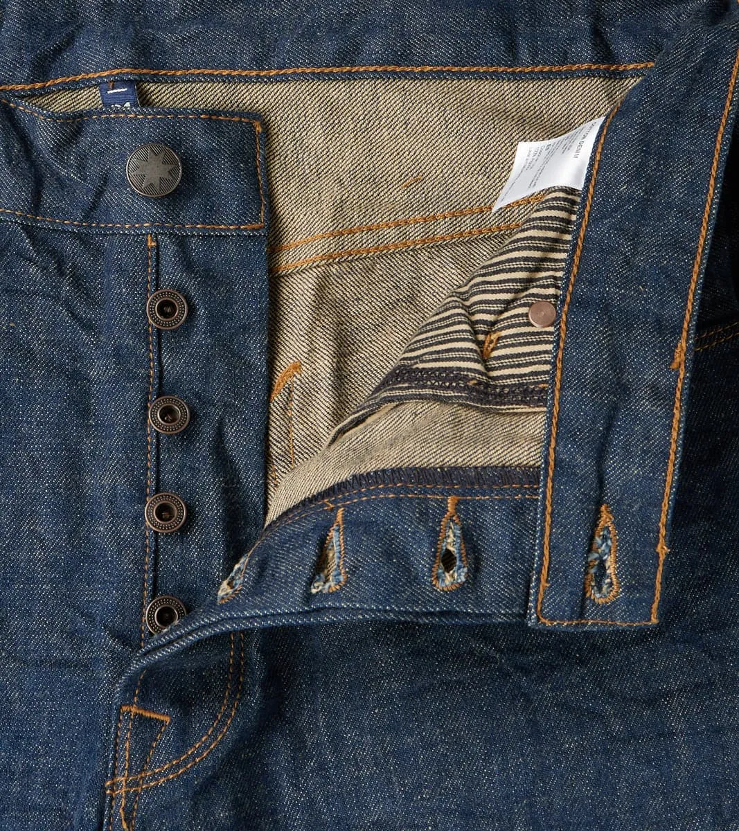 Belford - Straight - 13oz Natural Indigo Rinsed sold by Division Road product image thumbnail 5