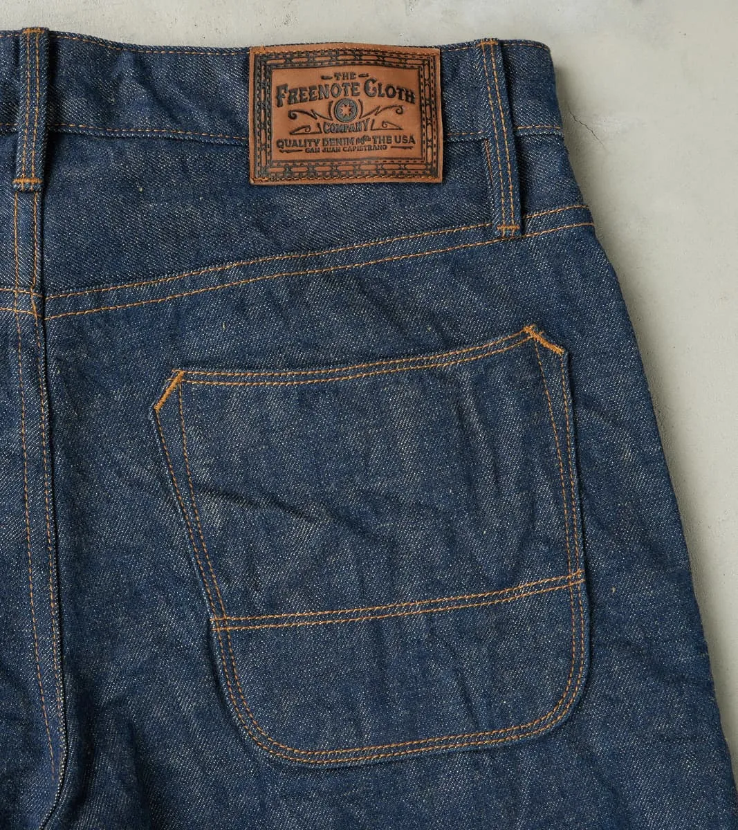 Belford - Straight - 13oz Natural Indigo Rinsed sold by Division Road product image thumbnail 3