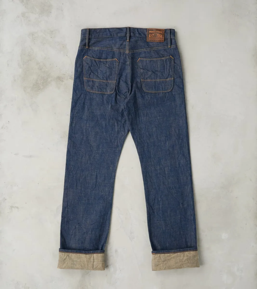 Belford - Straight - 13oz Natural Indigo Rinsed sold by Division Road product image thumbnail 2