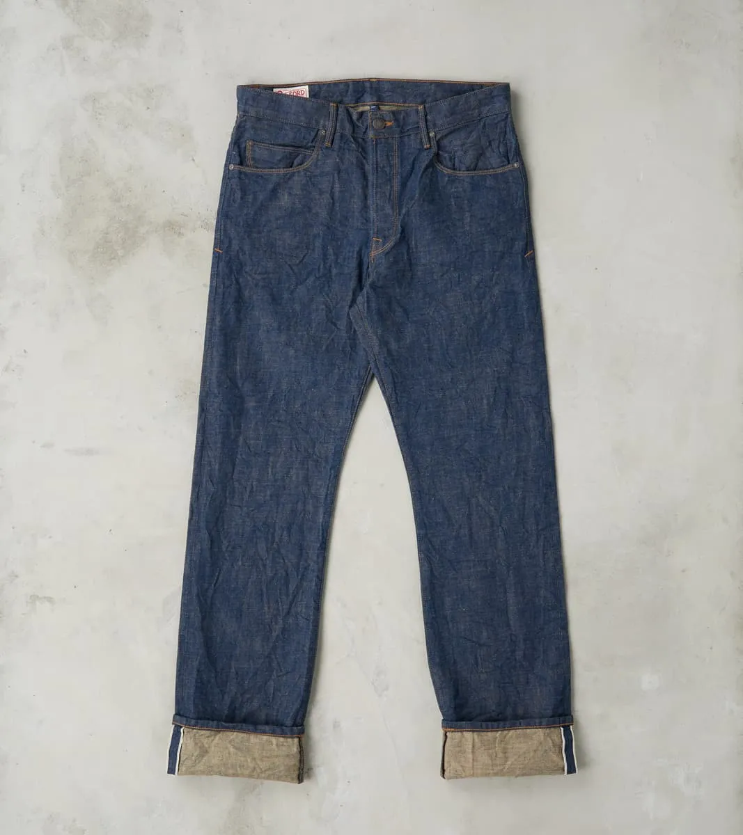 Belford - Straight - 13oz Natural Indigo Rinsed sold by Division Road