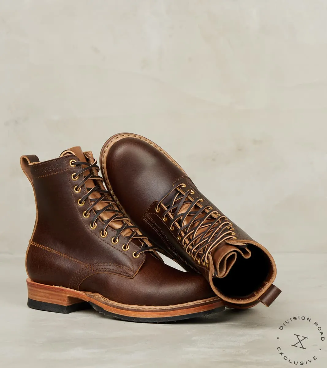 Semi-Dress 375 - 55 - Half Comp - Horween Cinnamon Waxed Flesh sold by Division Road product image thumbnail 3