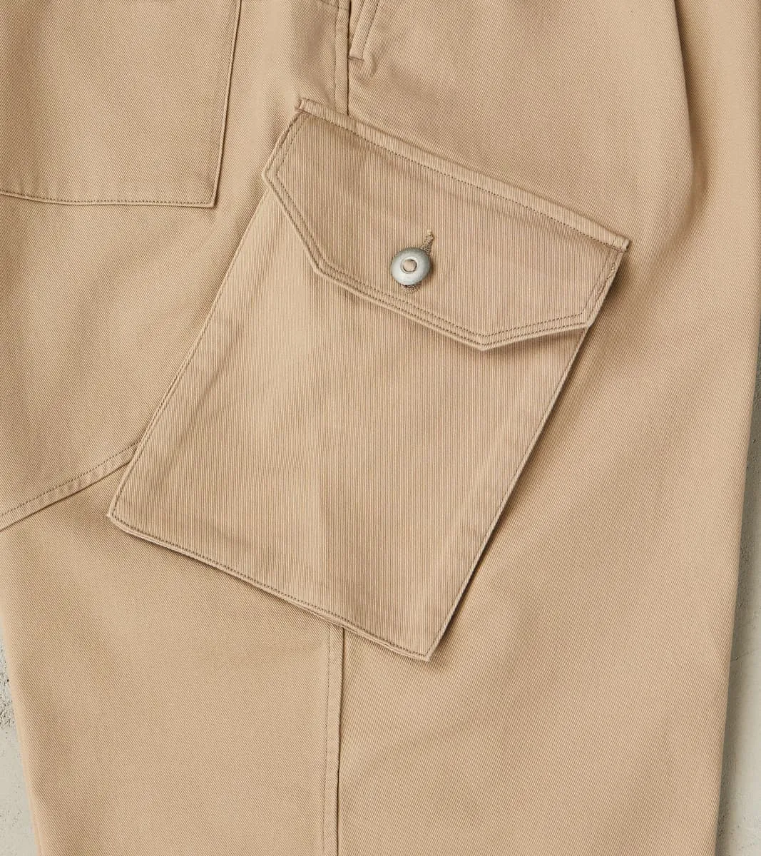 Swiss Army Cargo Trousers - Desert Japanese High Density Twill sold by Division Road product image thumbnail 5