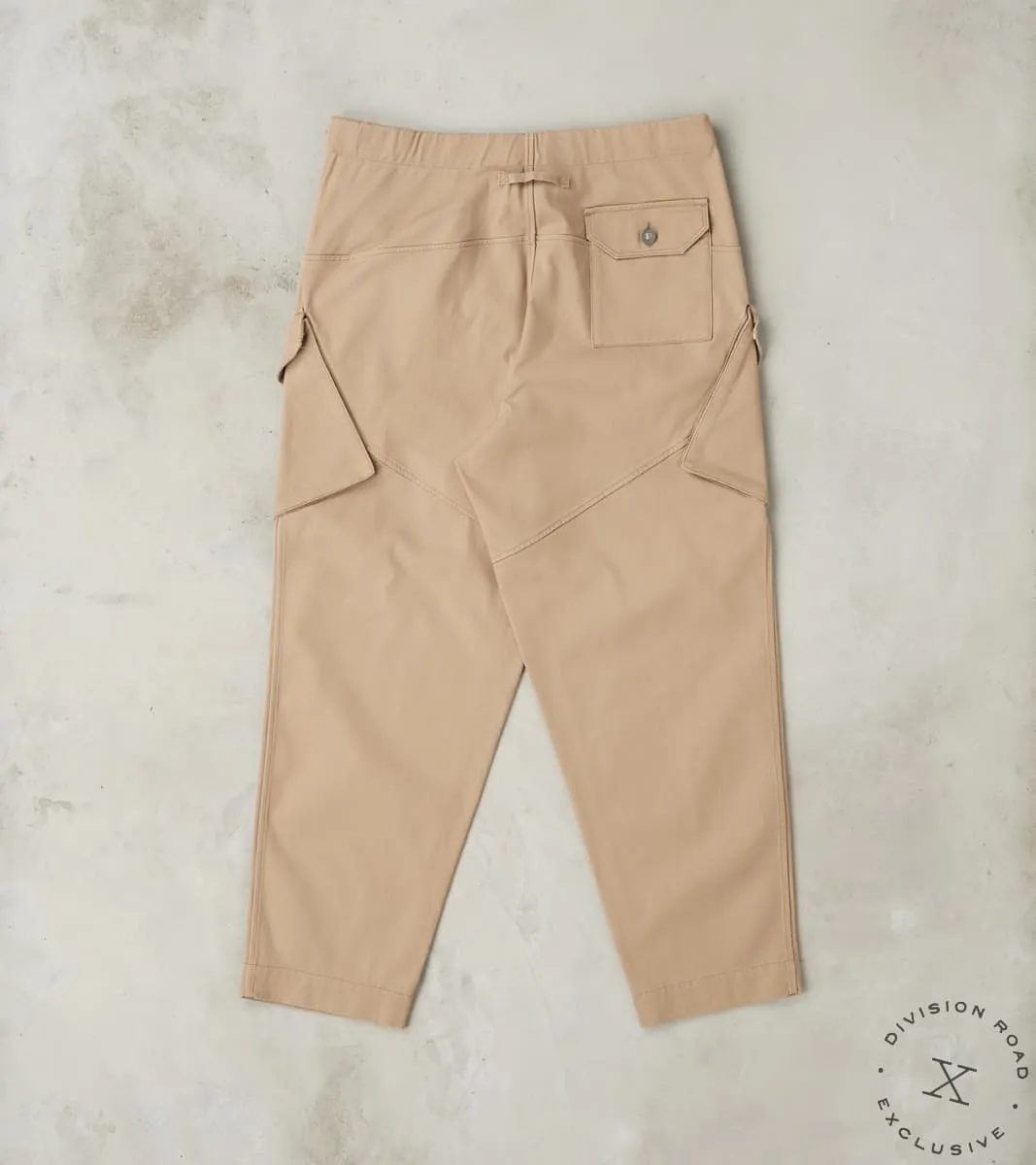 Swiss Army Cargo Trousers - Desert Japanese High Density Twill sold by Division Road product image thumbnail 2