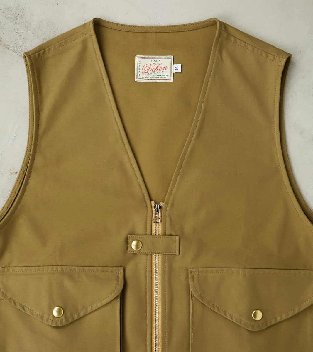 Cargo Vest - Japanese Military Sateen - Fatigue sold by Division Road product image thumbnail 4
