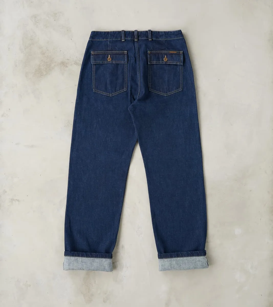 Fatigue Trouser - Selvedge Denim sold by Division Road product image thumbnail 2