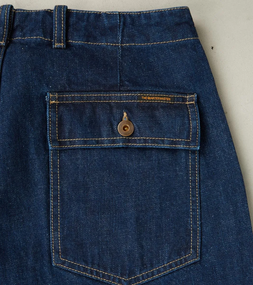 Fatigue Trouser - Selvedge Denim sold by Division Road product image thumbnail 3