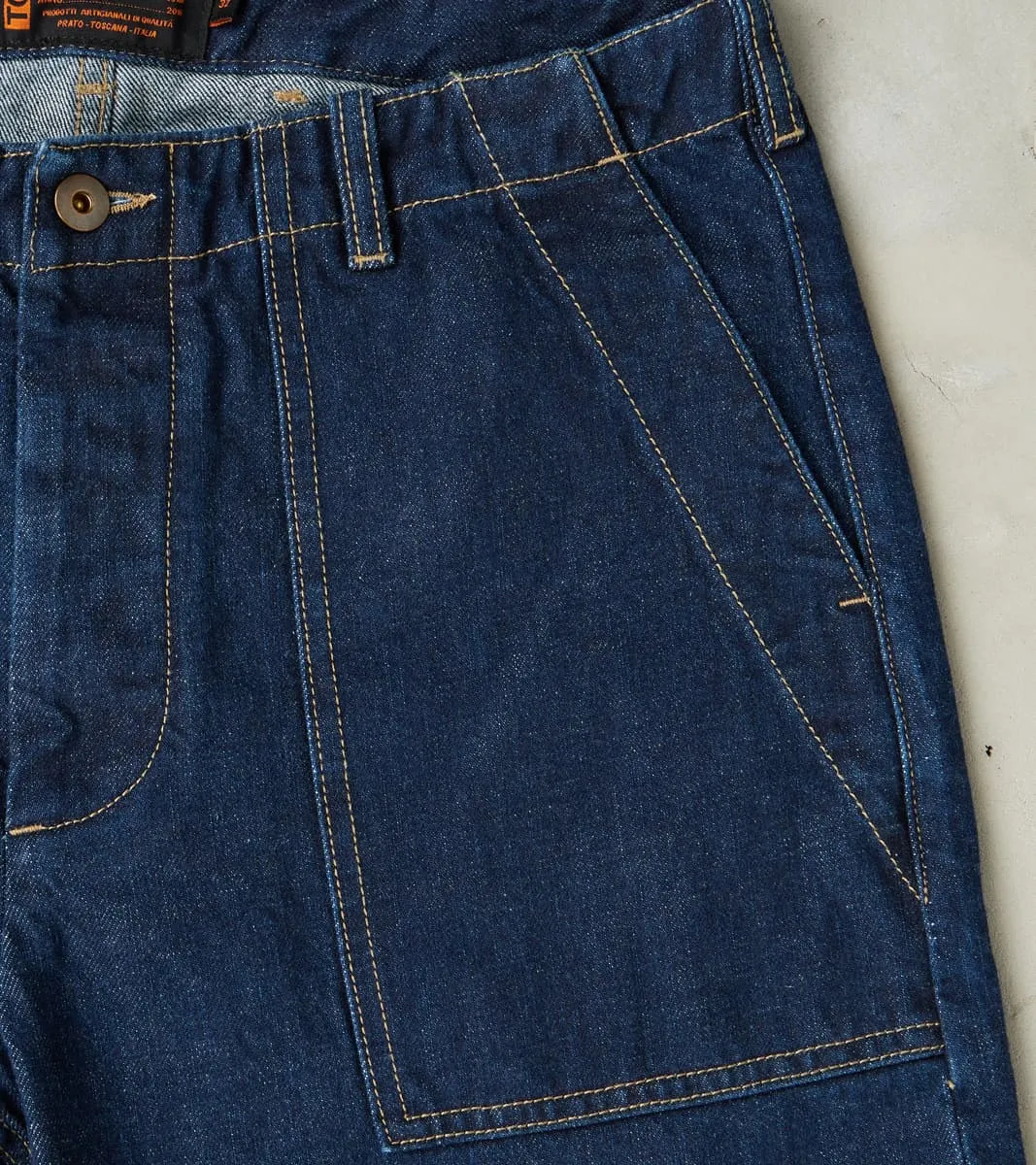 Fatigue Trouser - Selvedge Denim sold by Division Road product image thumbnail 5