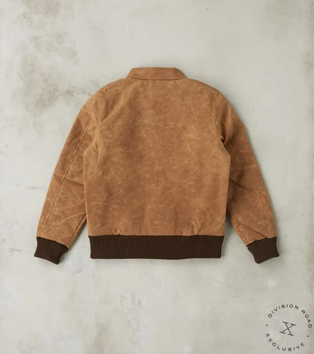 Carrier Jacket - 10oz Martexin Waxed Army Duck - Brush Brown sold by Division Road product image thumbnail 2