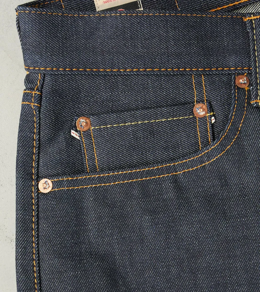 0405-36 - High Tapered - 13oz Ultimate Pima Cotton sold by Division Road product image thumbnail 4