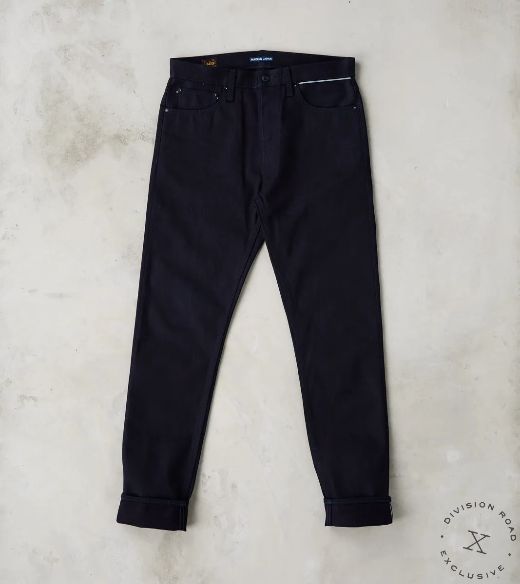BDDxDR-711 - High Tapered - 14oz Indigo+Indigo sold by Division Road