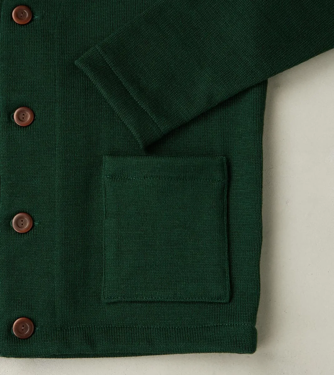 Casual Cardigan - Pine sold by Division Road product image thumbnail 4