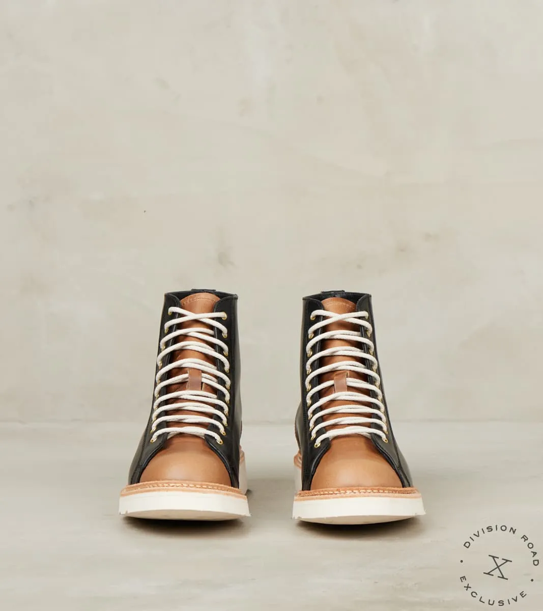 WMNs Super Monkey Boot - Horween Black & Natural CXL sold by Division Road product image thumbnail 4