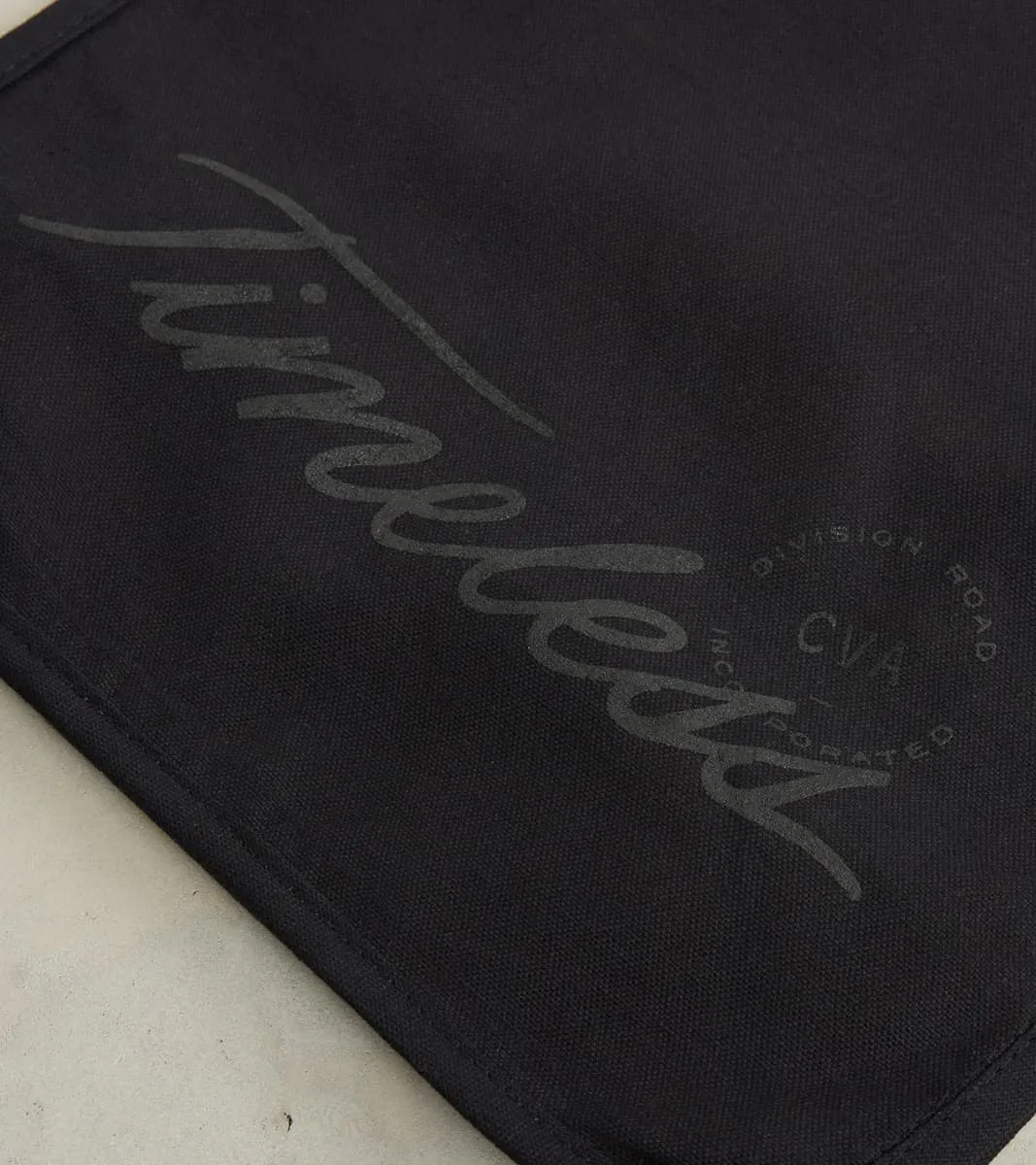 Division Road Timeless Tote - 12oz Black Canvas sold by Division Road product image thumbnail 4