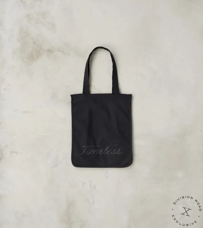 Division Road Timeless Tote - 12oz Black Canvas sold by Division Road