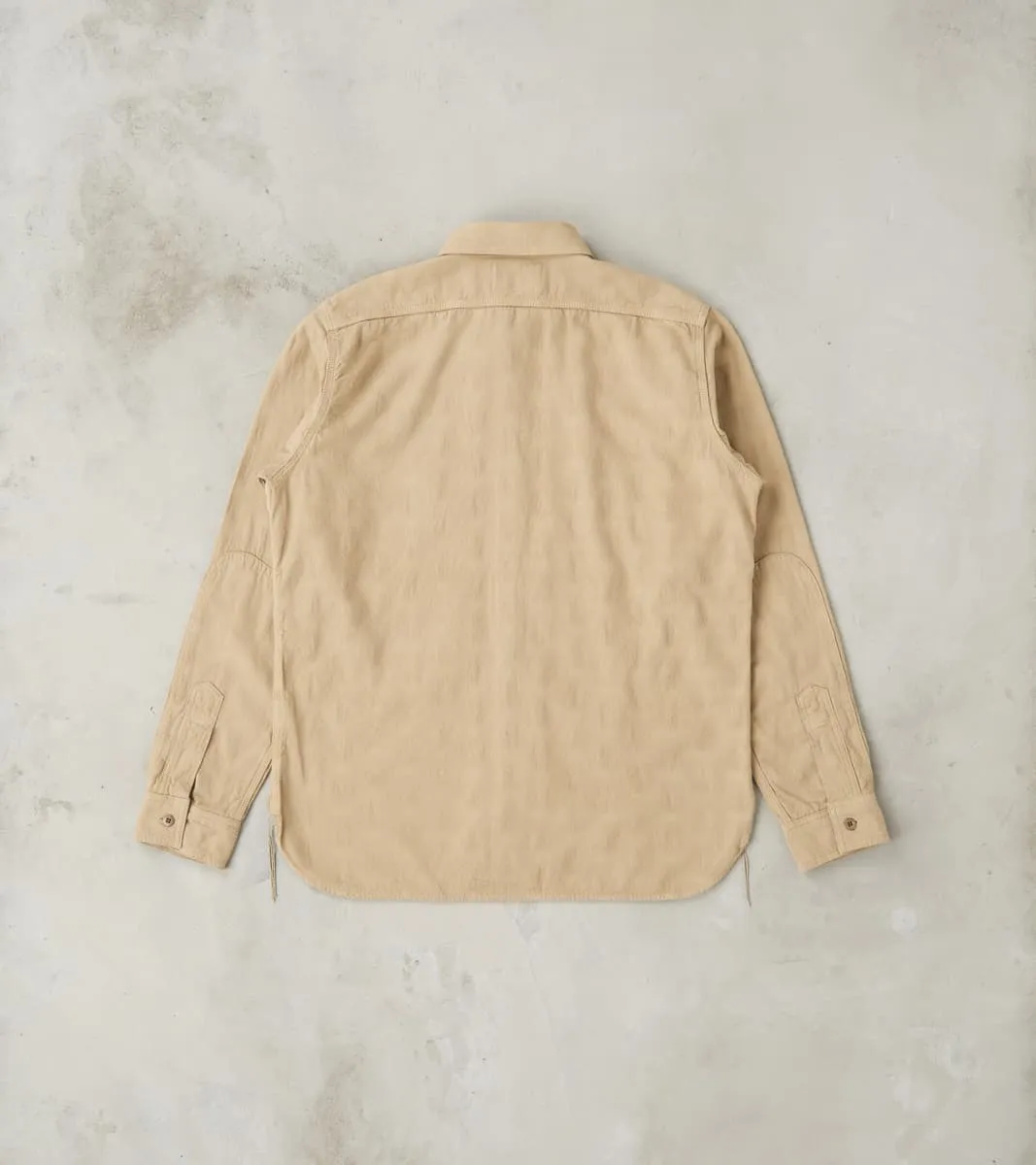 SSS25-ATW Beige Tropical Weather Dobby Shirt sold by Division Road product image thumbnail 2