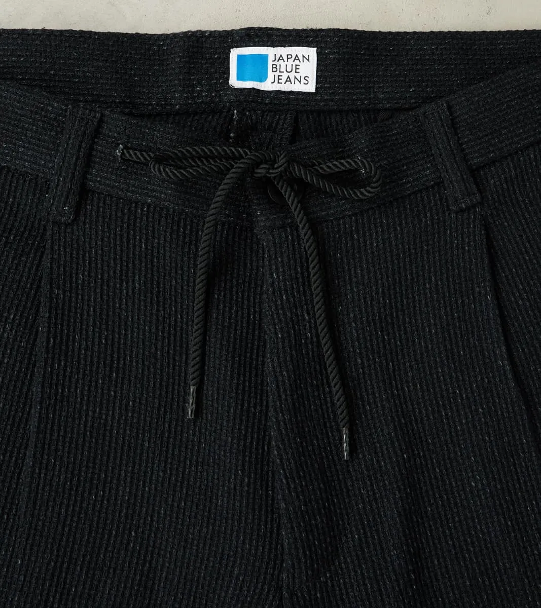 Easy Trouser - Relaxed Tapered - 11oz Black Sashiko sold by Division Road product image thumbnail 4