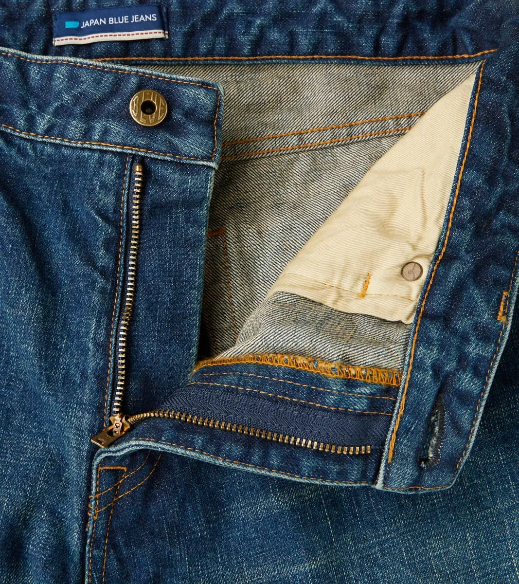 J401-D01 Circle Series - Classic Straight - 14.8oz US Cotton Aging Wash sold by Division Road product image thumbnail 5