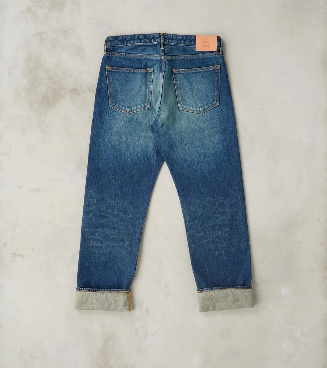 J401-D01 Circle Series - Classic Straight - 14.8oz US Cotton Aging Wash sold by Division Road product image thumbnail 2