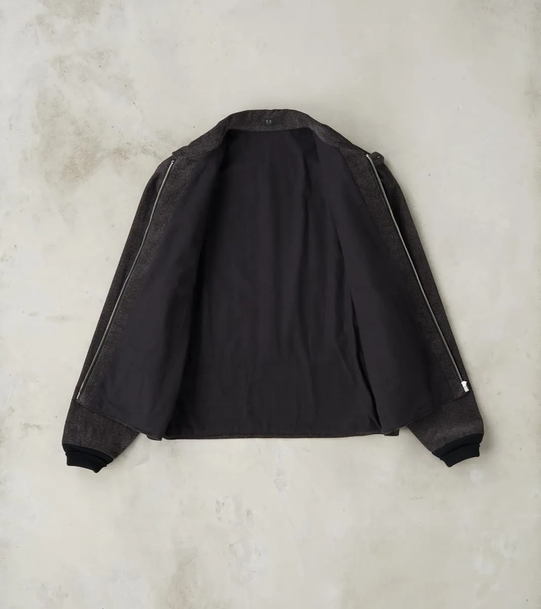 Lot. 322 Sports Jacket - Tweeduroy - Melange Charcoal sold by Division Road product image thumbnail 3