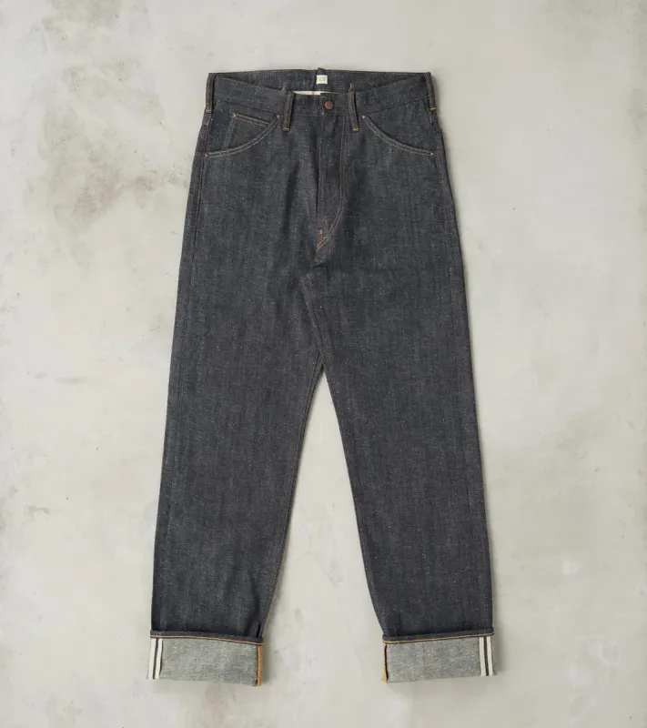 Lot. 702 Denim Trousers - Straight Tapered - Raw Indigo sold by Division Road