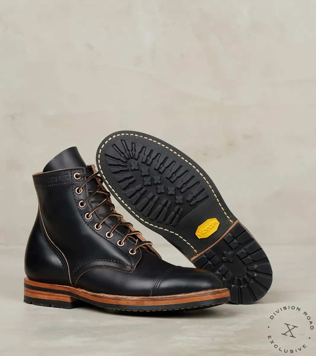 MPM1 - MP - Vibram Mini Lug - Horween Black CXL sold by Division Road product image thumbnail 2