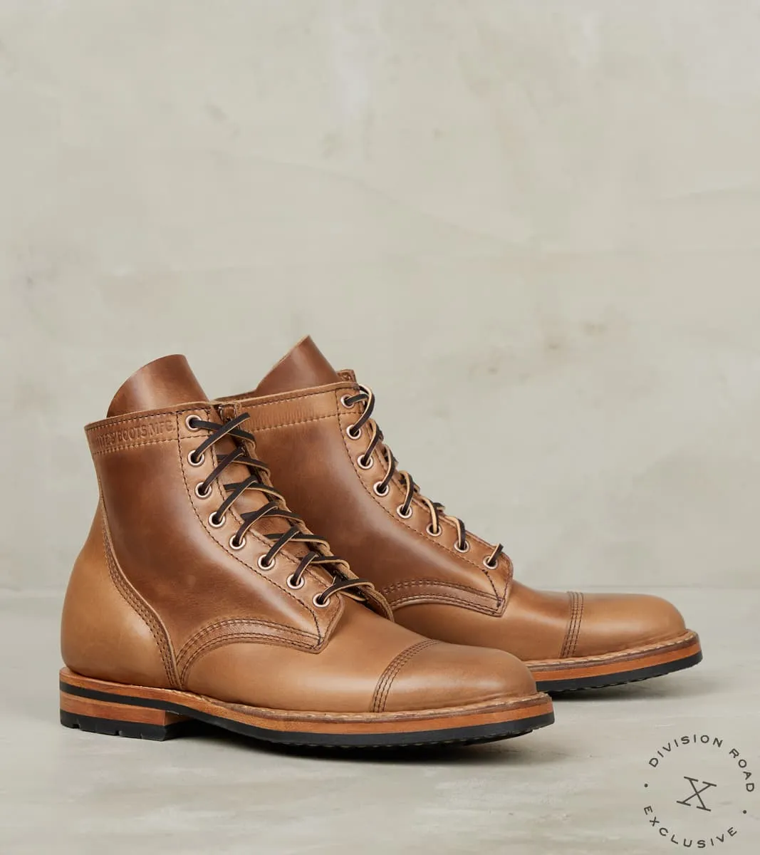 MPM1 - MP - Vibram Mini Lug - Horween Natural CXL sold by Division Road