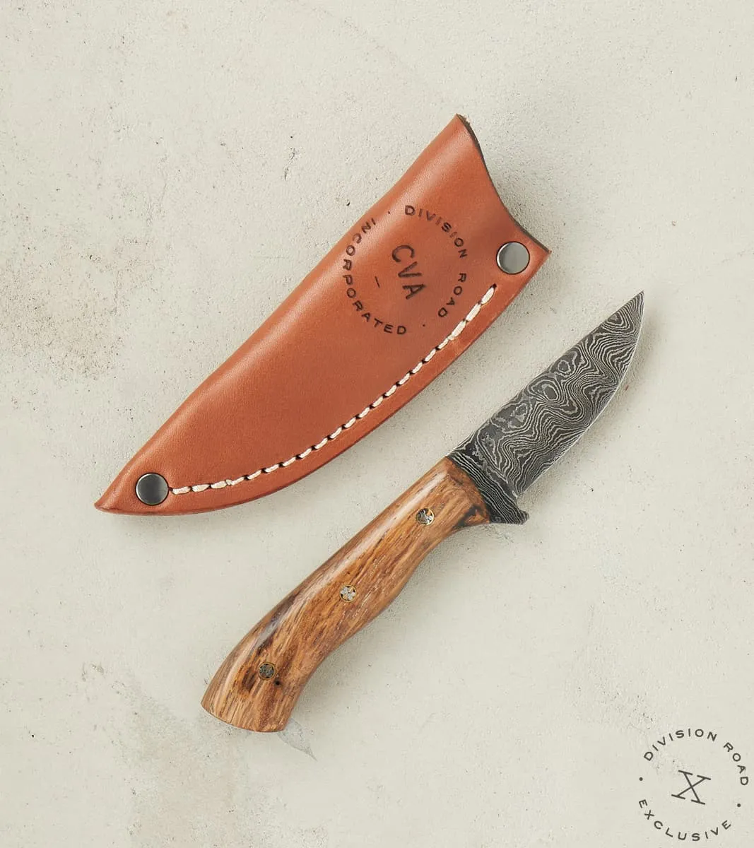 The Fields Artisan Handmade Damascus Steel & White Oak Fieldmate sold by Division Road product image thumbnail 4