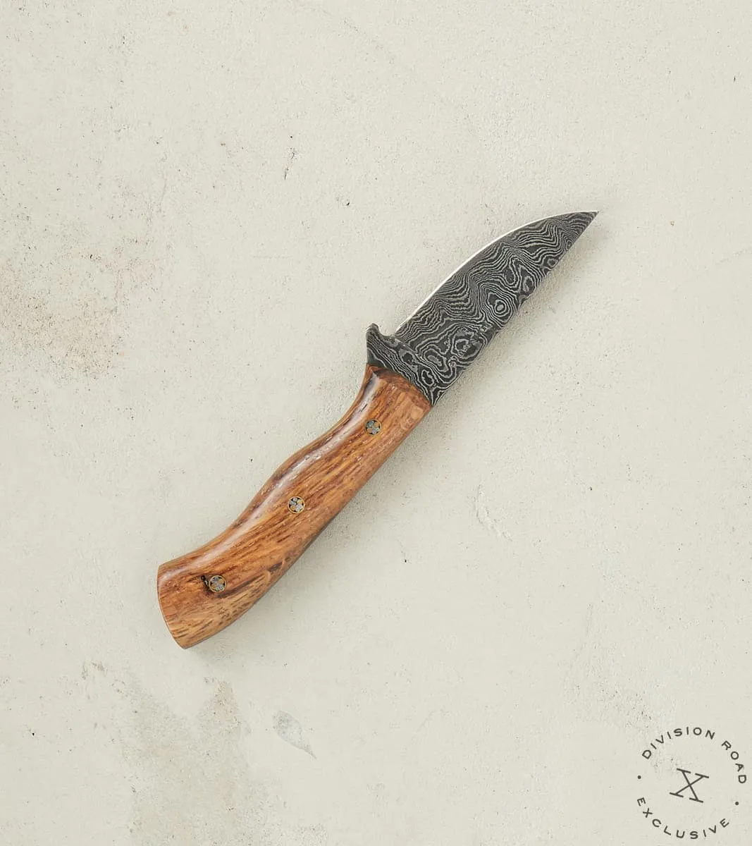 The Fields Artisan Handmade Damascus Steel & White Oak Fieldmate sold by Division Road product image thumbnail 3