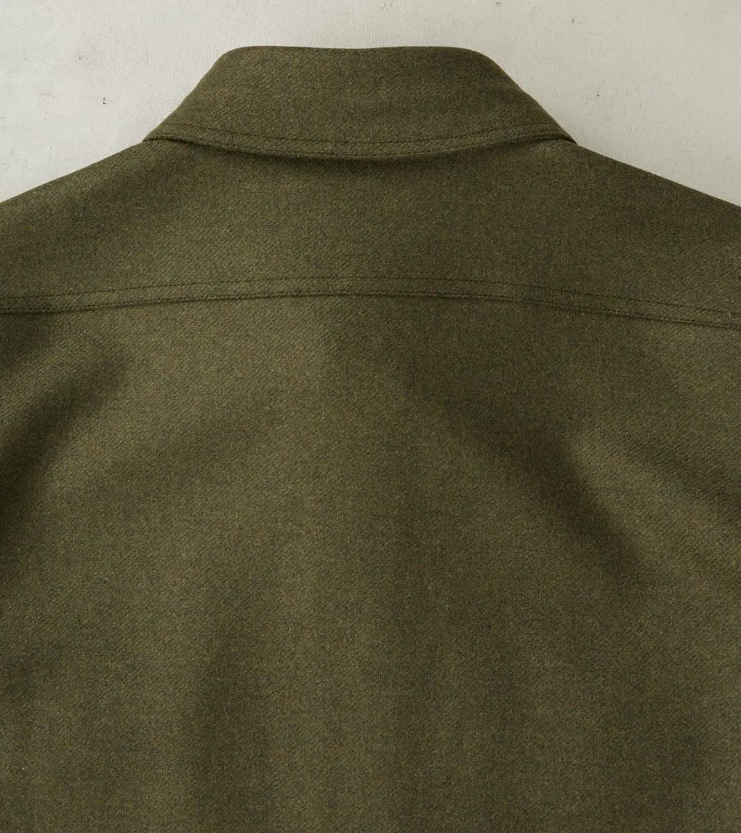 CPO 2.0 Shirt - Forest Green Wool Twill sold by Division Road product image thumbnail 5