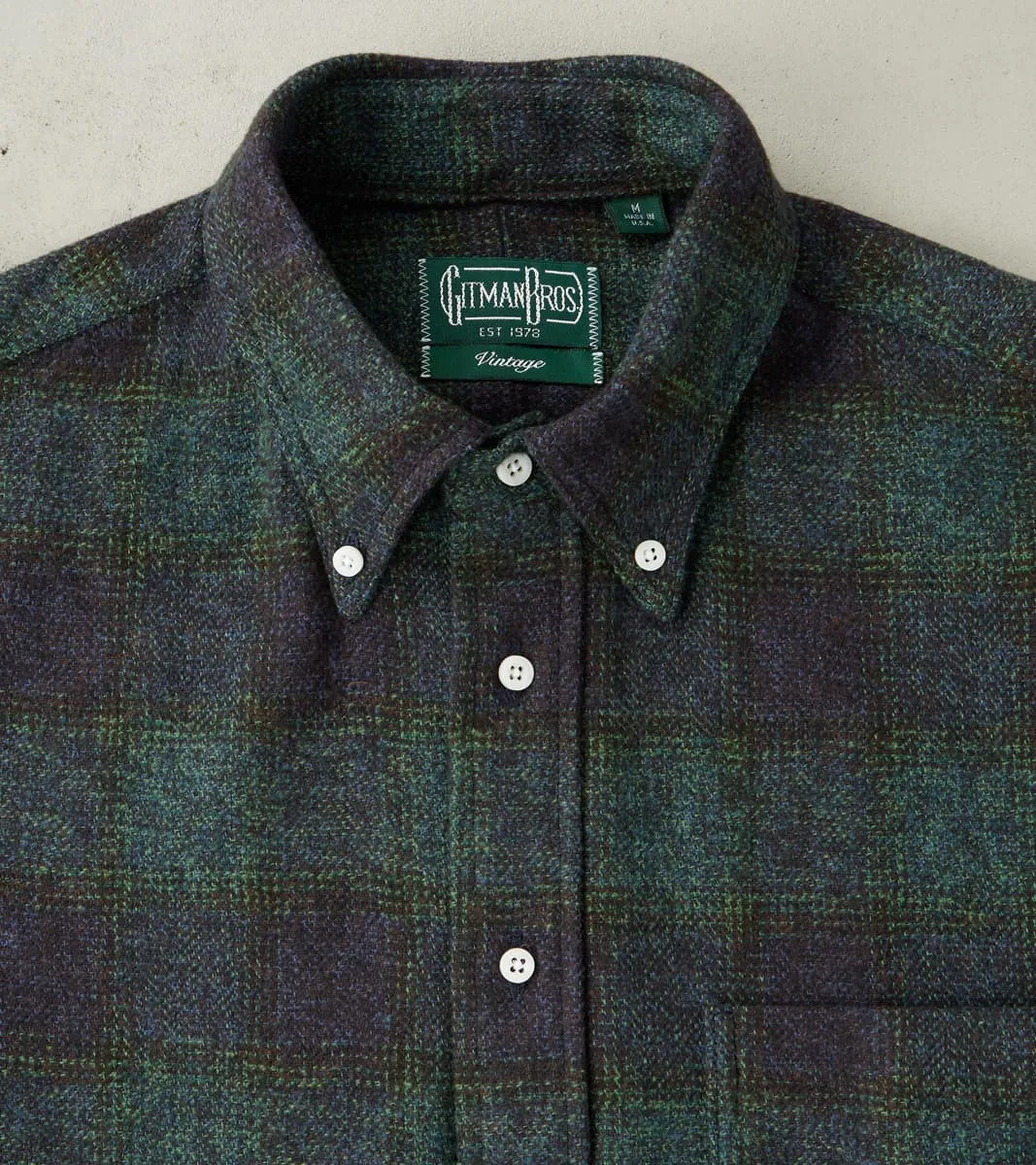 Japanese Cotton Tweed Check - Navy sold by Division Road product image thumbnail 3