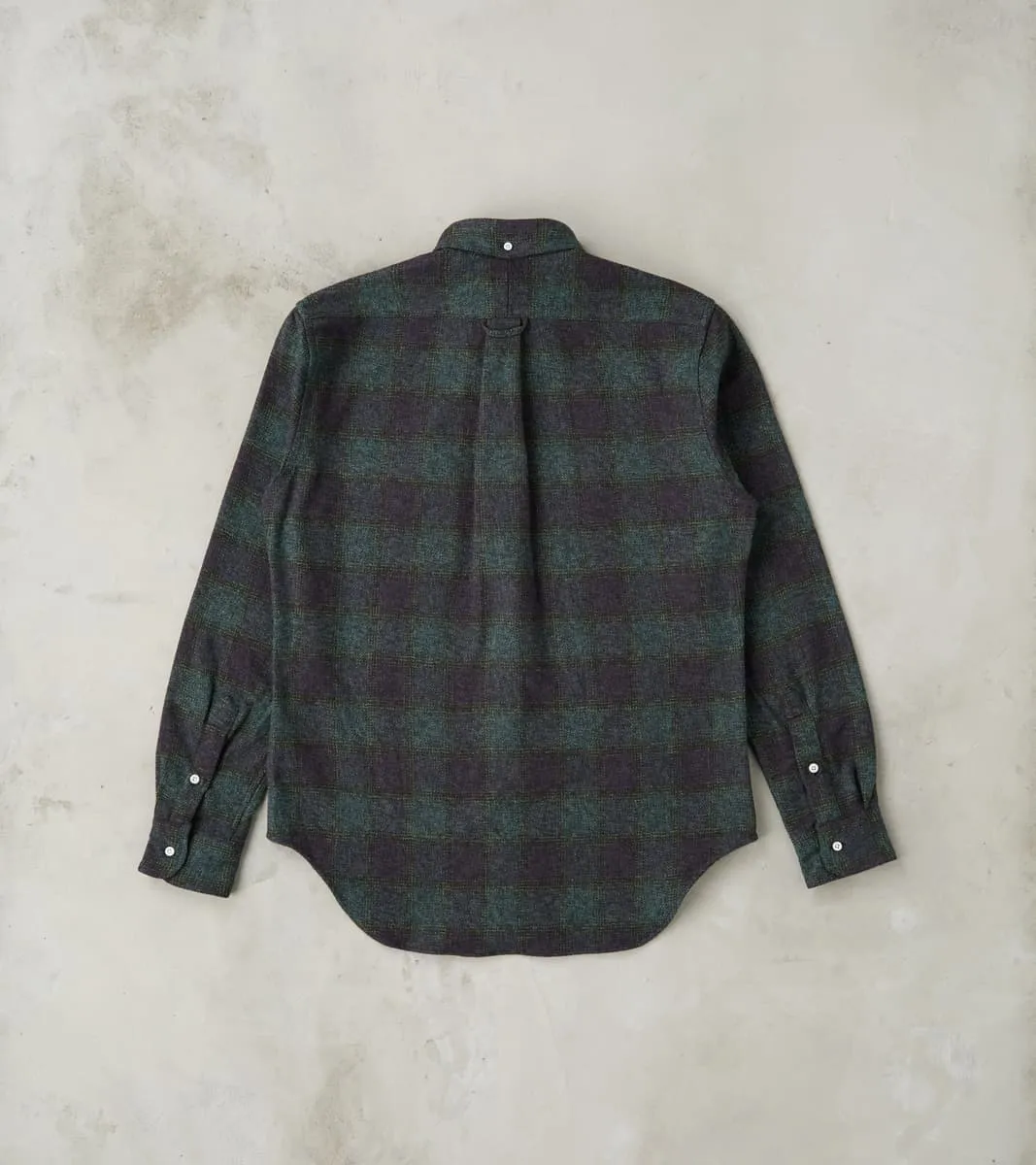 Japanese Cotton Tweed Check - Navy sold by Division Road product image thumbnail 2