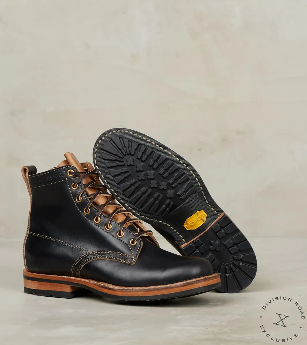Semi-Dress 350 - 55 - Vibram Mini Lug - Horween Black CXL sold by Division Road product image thumbnail 2