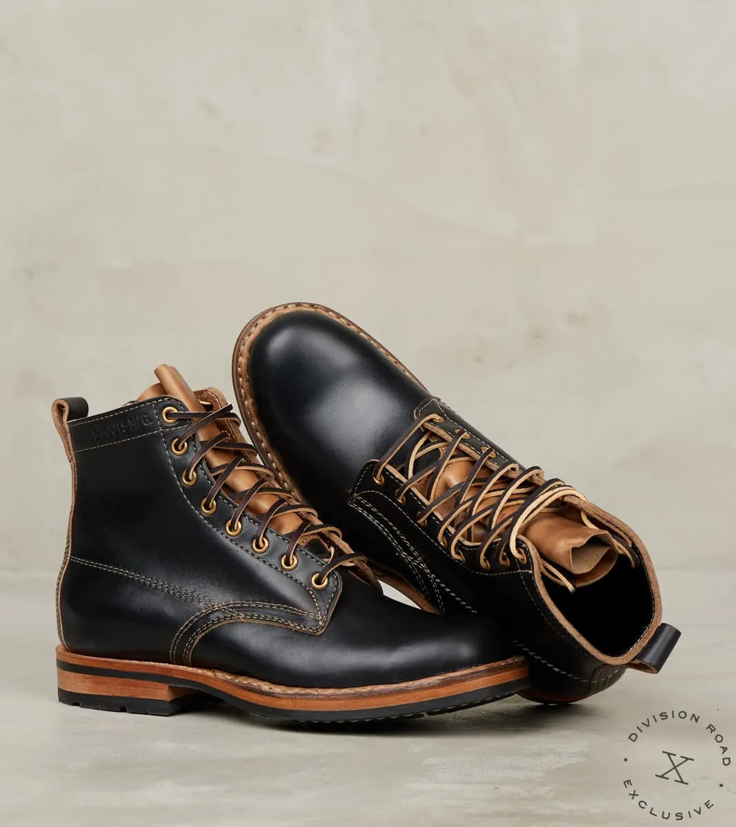 Semi-Dress 350 - 55 - Vibram Mini Lug - Horween Black CXL sold by Division Road product image thumbnail 3