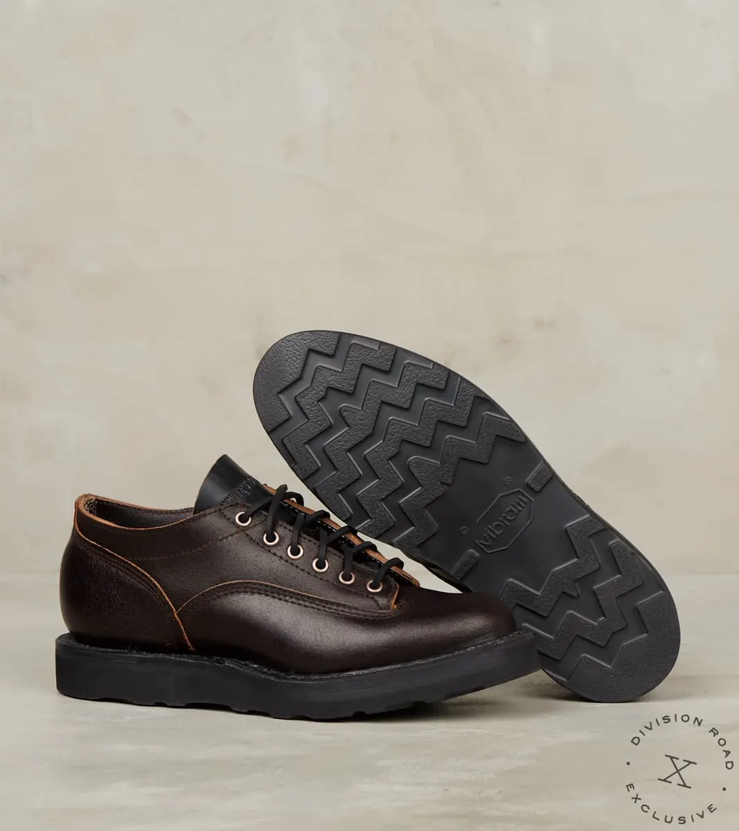 LTT Oxford 300 - C461 - Vibram 4014 - Horween Dark Brown Waxed Flesh sold by Division Road product image thumbnail 2