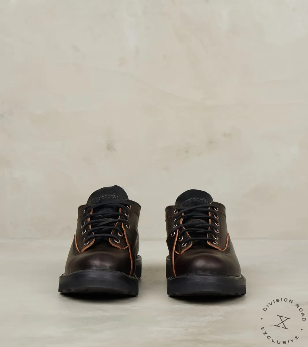 LTT Oxford 300 - C461 - Vibram 4014 - Horween Dark Brown Waxed Flesh sold by Division Road product image thumbnail 4