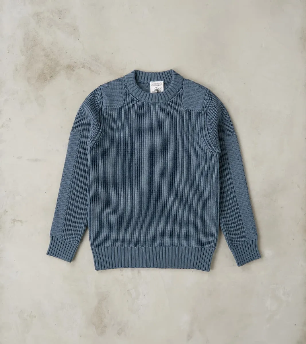 Robust Rank-III Crewneck - Slate Blue sold by Division Road