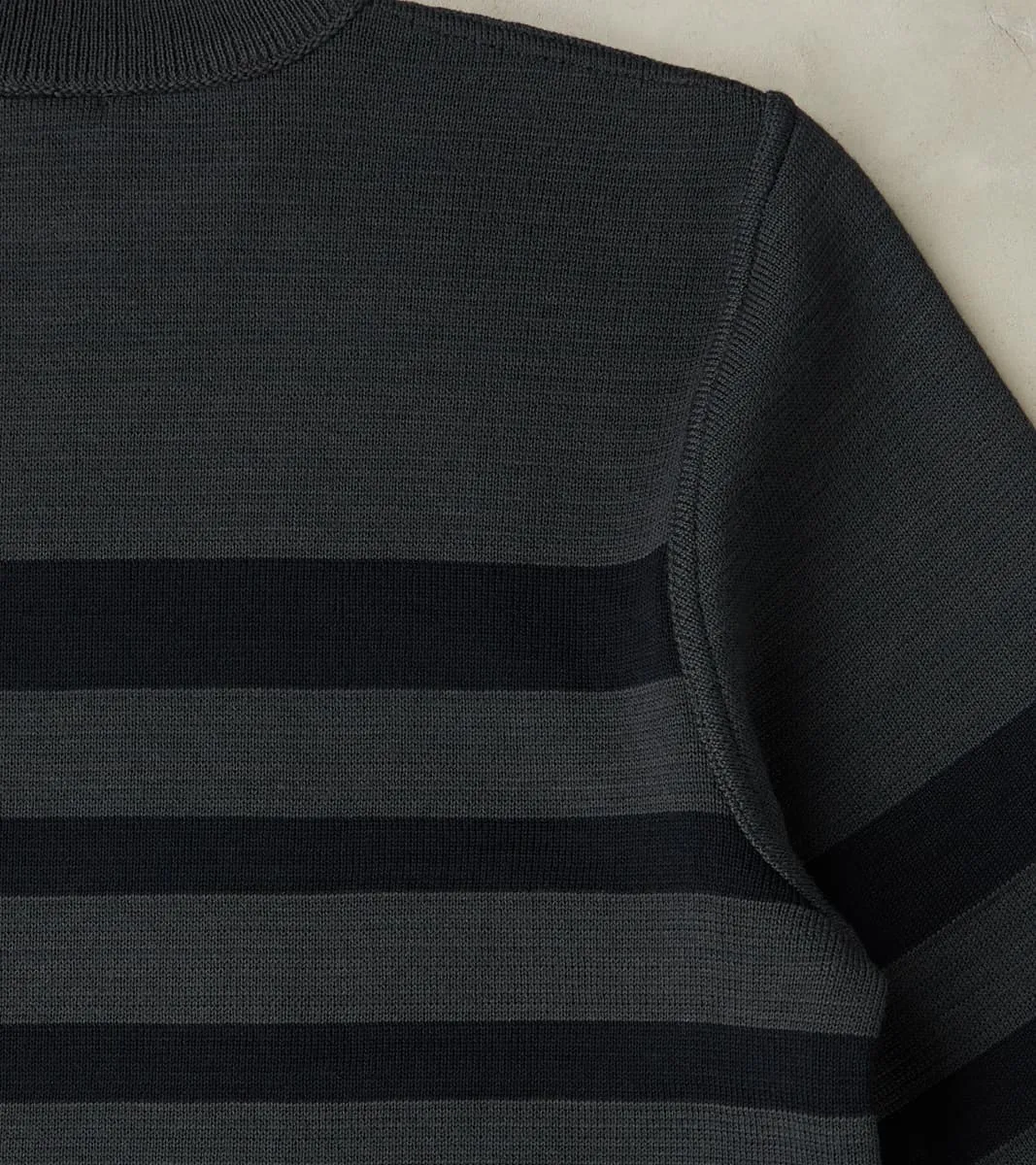 Given III Crewneck - Molten Grey & Navy Blue sold by Division Road product image thumbnail 4