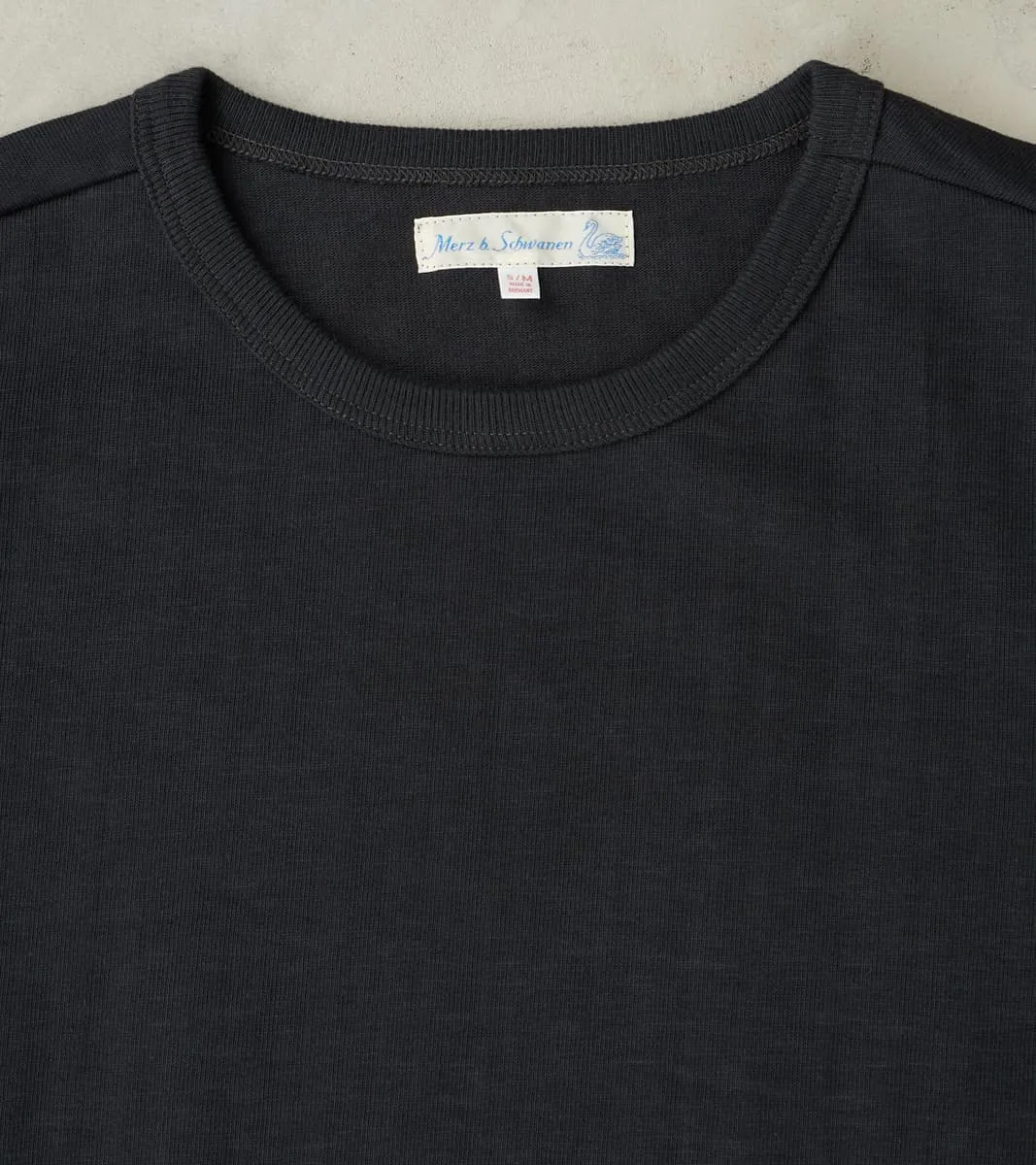 S218 Good Originals - 10.7oz Loopwheeled 2-Thread Heavyweight Longsleeve - 98 Charcoal sold by Division Road product image thumbnail 3