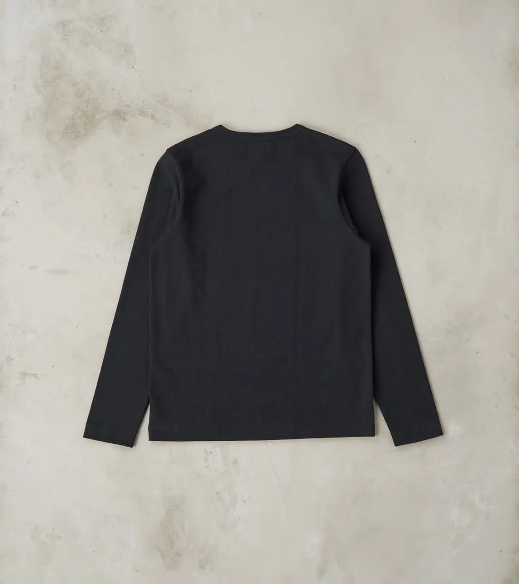 S218 Good Originals - 10.7oz Loopwheeled 2-Thread Heavyweight Longsleeve - 98 Charcoal sold by Division Road product image thumbnail 2